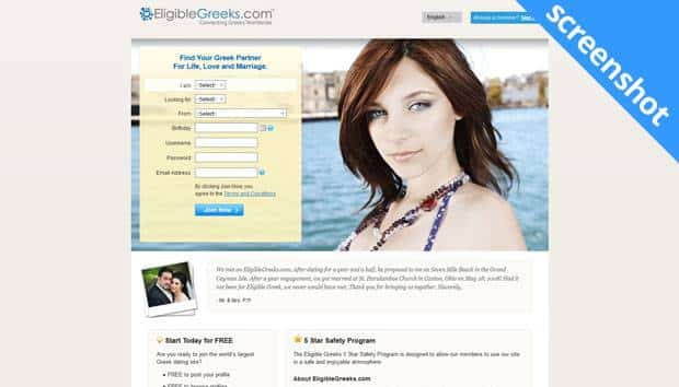 EligibleGreeks.com screenshot