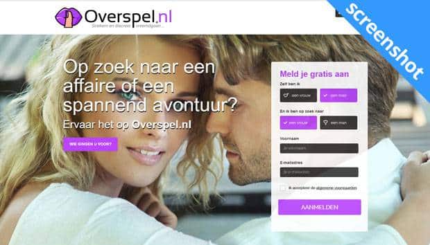 Overspel.nl screenshot