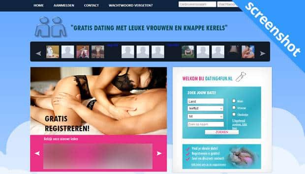 Dating4Fun.nl screenshot