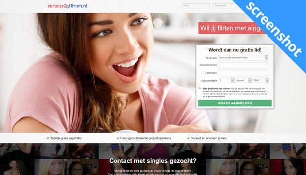 SerieusFlirten.nl screenshot