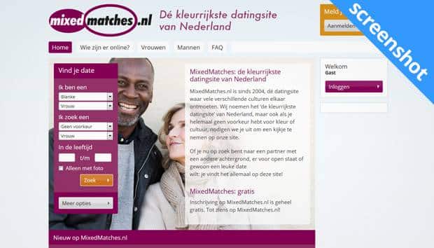 MixedMatches.nl screenshot