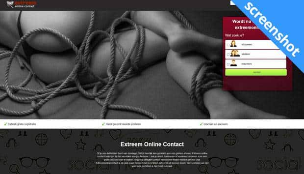 Extreem Online Contact screenshot