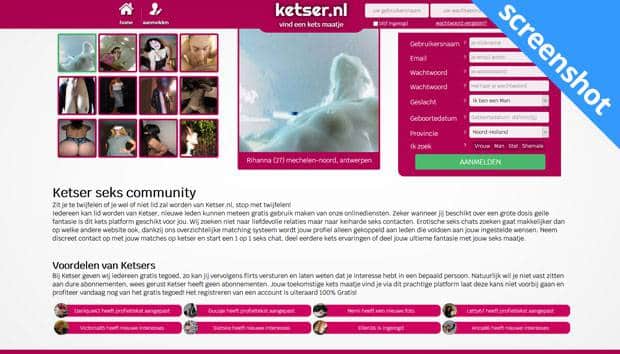 Ketser.nl screenshot
