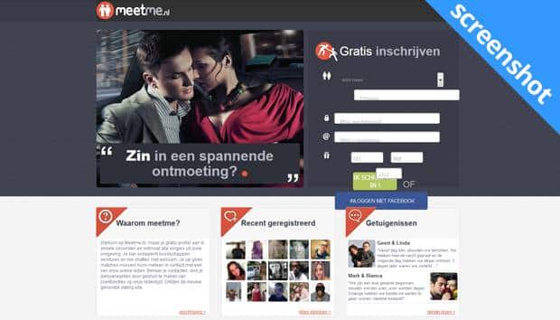 MeetMe.nl screenshot