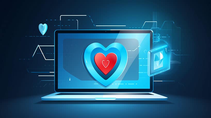 computerscherm dat een veilig betalingsproces weergeeft op een datingsite