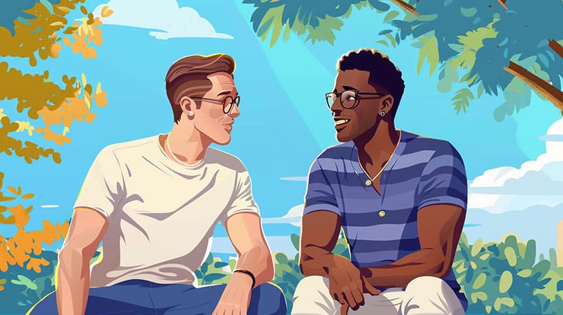 Veiligheidstips voor gay dating-apps: openbare ontmoetingen, voorzichtigheid delen info.