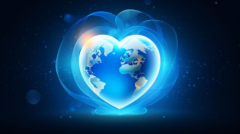 Wereldwijde liefde: Nederland en Zuid-Korea verlichten de aarde.