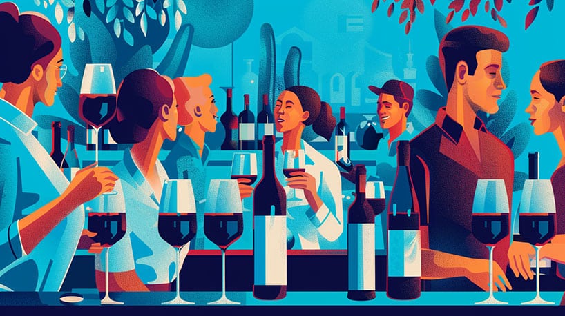 Wijnproeverij met Italiaanse wijnen: proeven en leren.