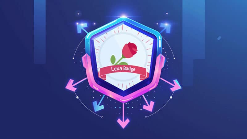 Virtuele Lexa badge