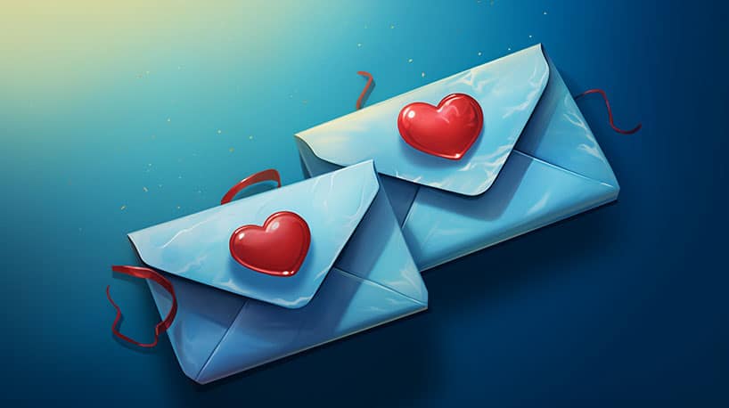 geheime liefdesbrief