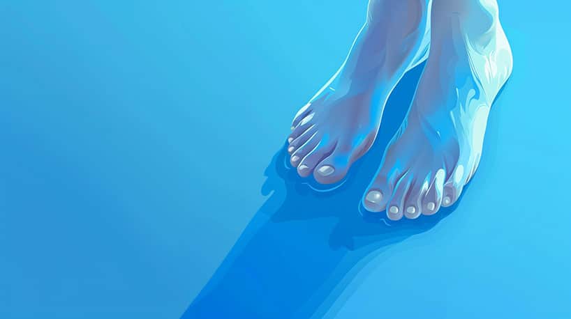 Voetenfetisj: close up van vrouwen voeten