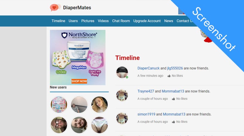diapermates.com homepage screenshot